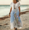Cornelia – Floral-print beach dress