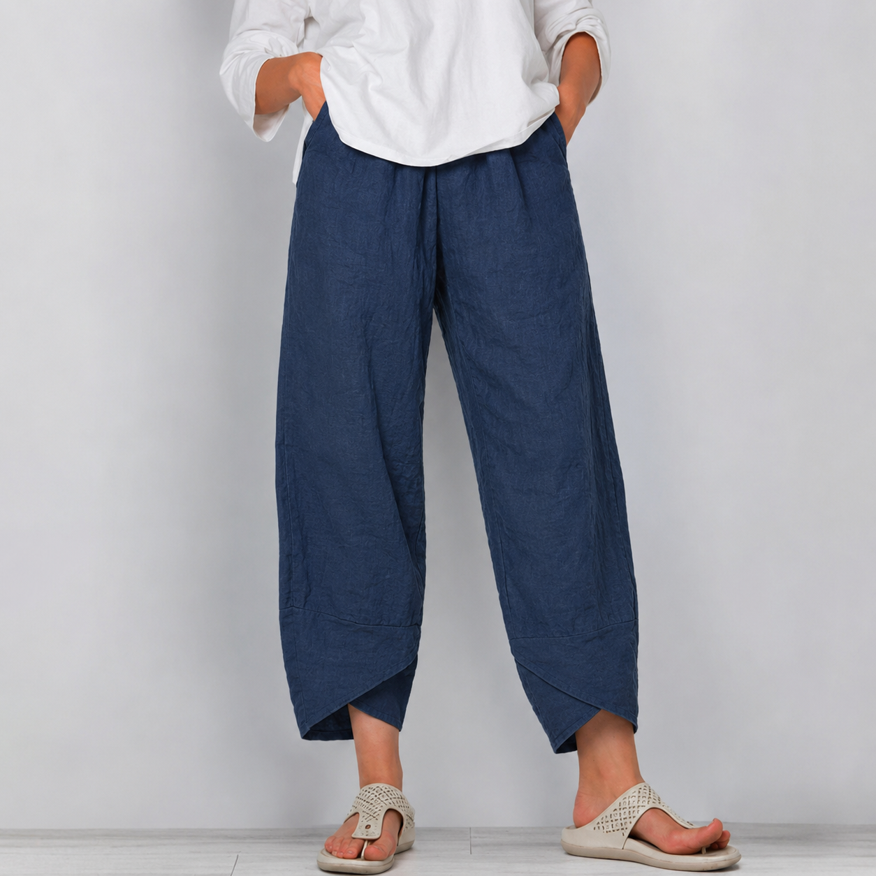 Gisela – Casual elegant women's summer pants