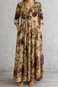 Lena – Summer dress with a floral pattern