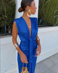 Lara – Elegant Pleated Dress for Women