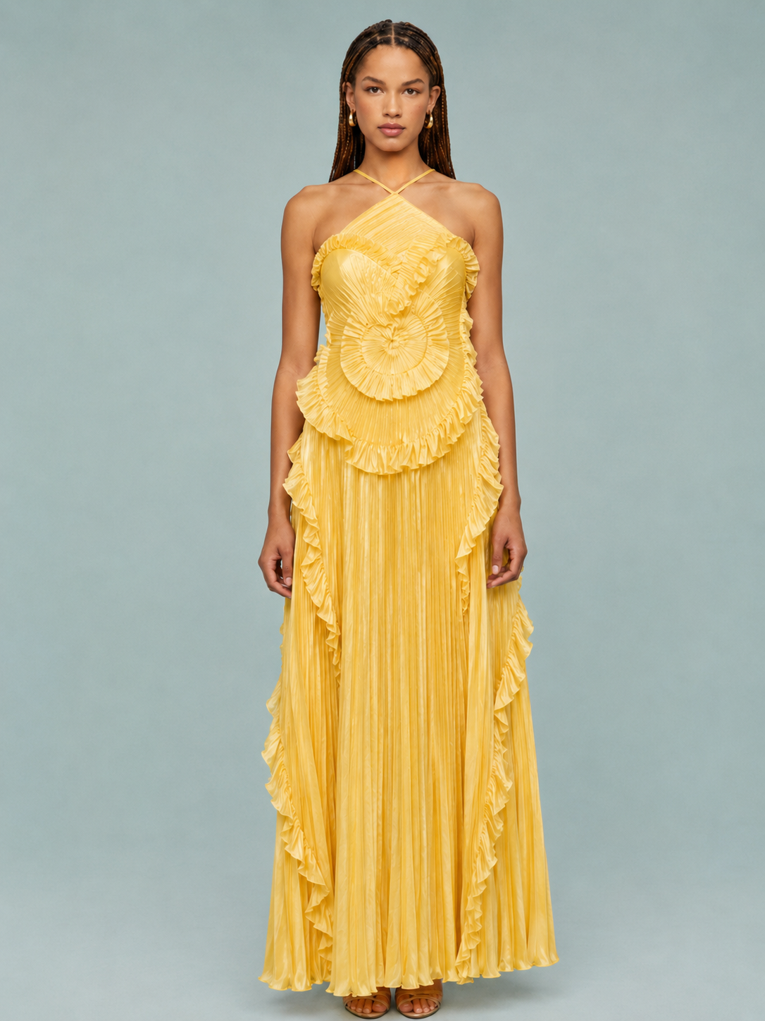 Emily – Women Ruffled Maxi Dress