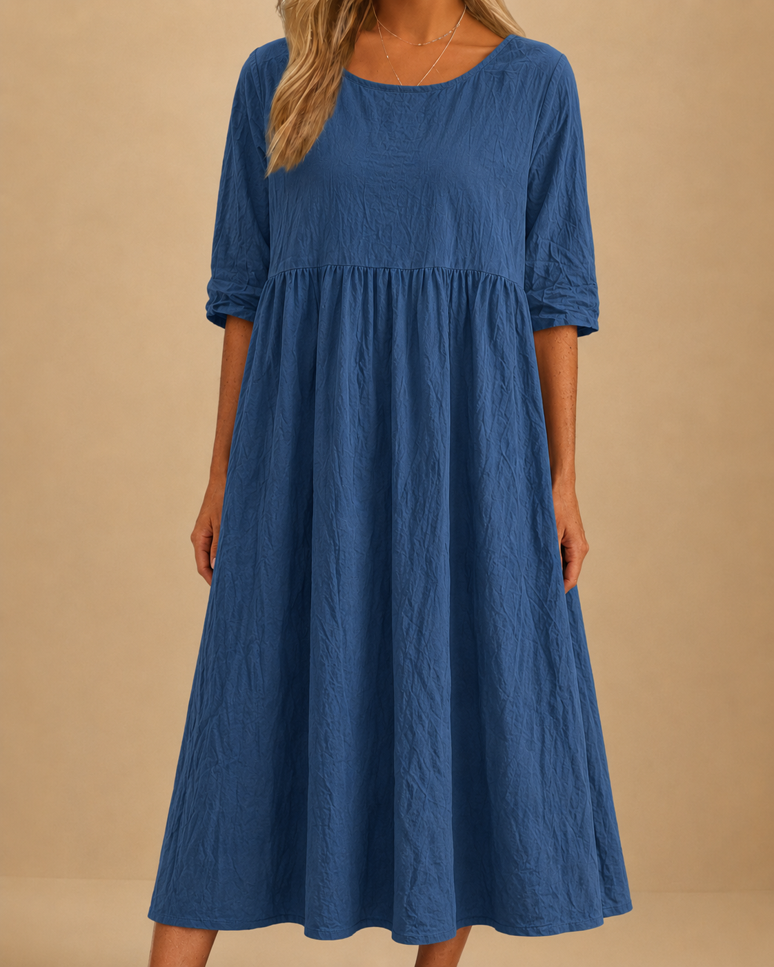 Meike – Casual dress with three-quarter sleeves