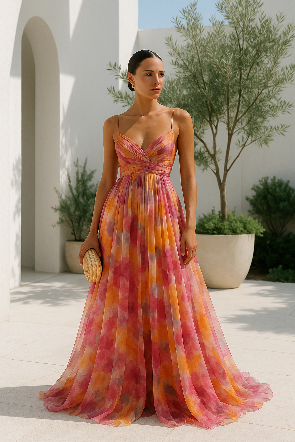 Amelie – Floral Wedding Guest Dress - Image 2