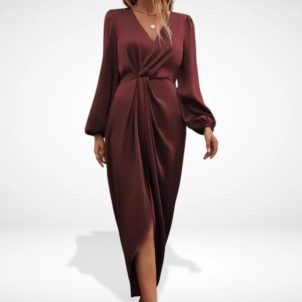 Hannah – Elegantes Wickelkleid für Damen - Image 2