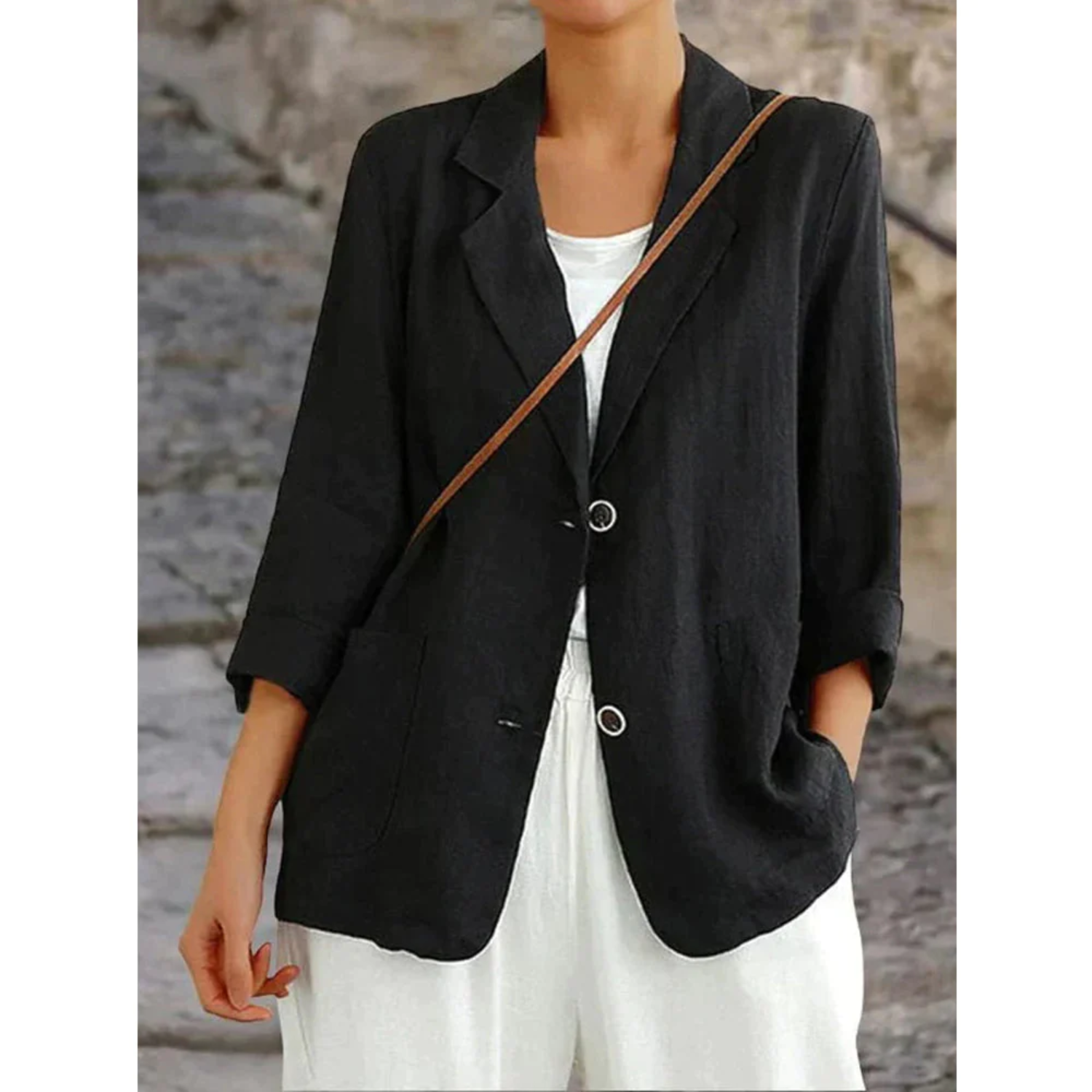 Chic Blazer Women's with Relaxed Fit  - Image 4