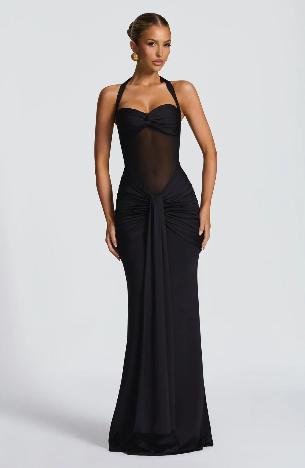 Carina – Elegant Hourglass Silhouette Dress - Image 4