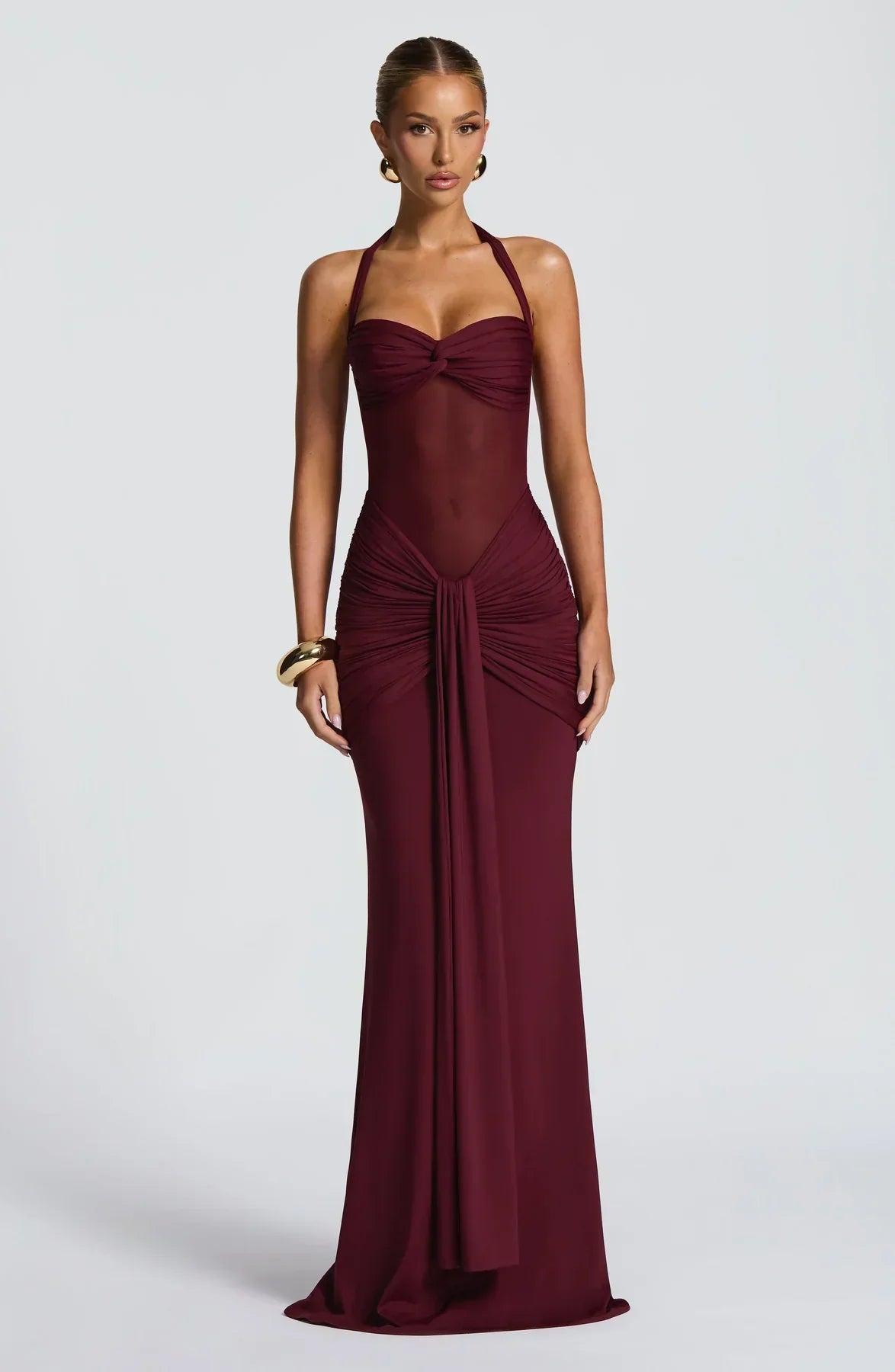 Carina – Elegant Hourglass Silhouette Dress - Image 7