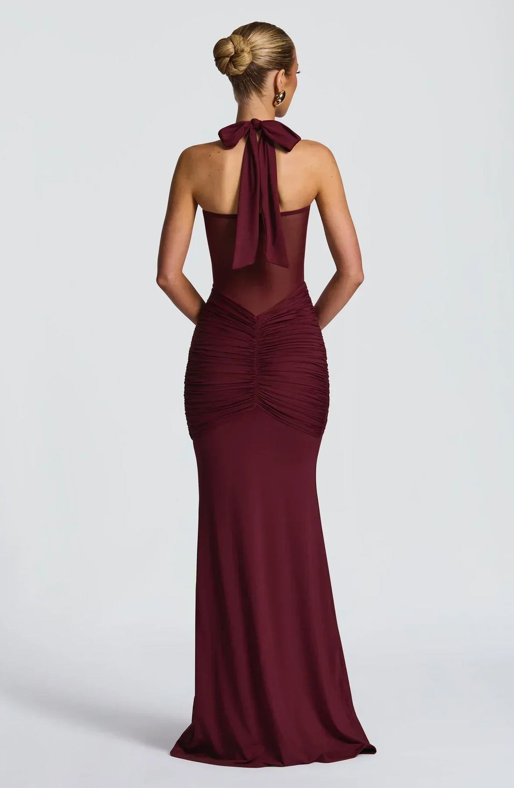 Carina – Elegant Hourglass Silhouette Dress - Image 9