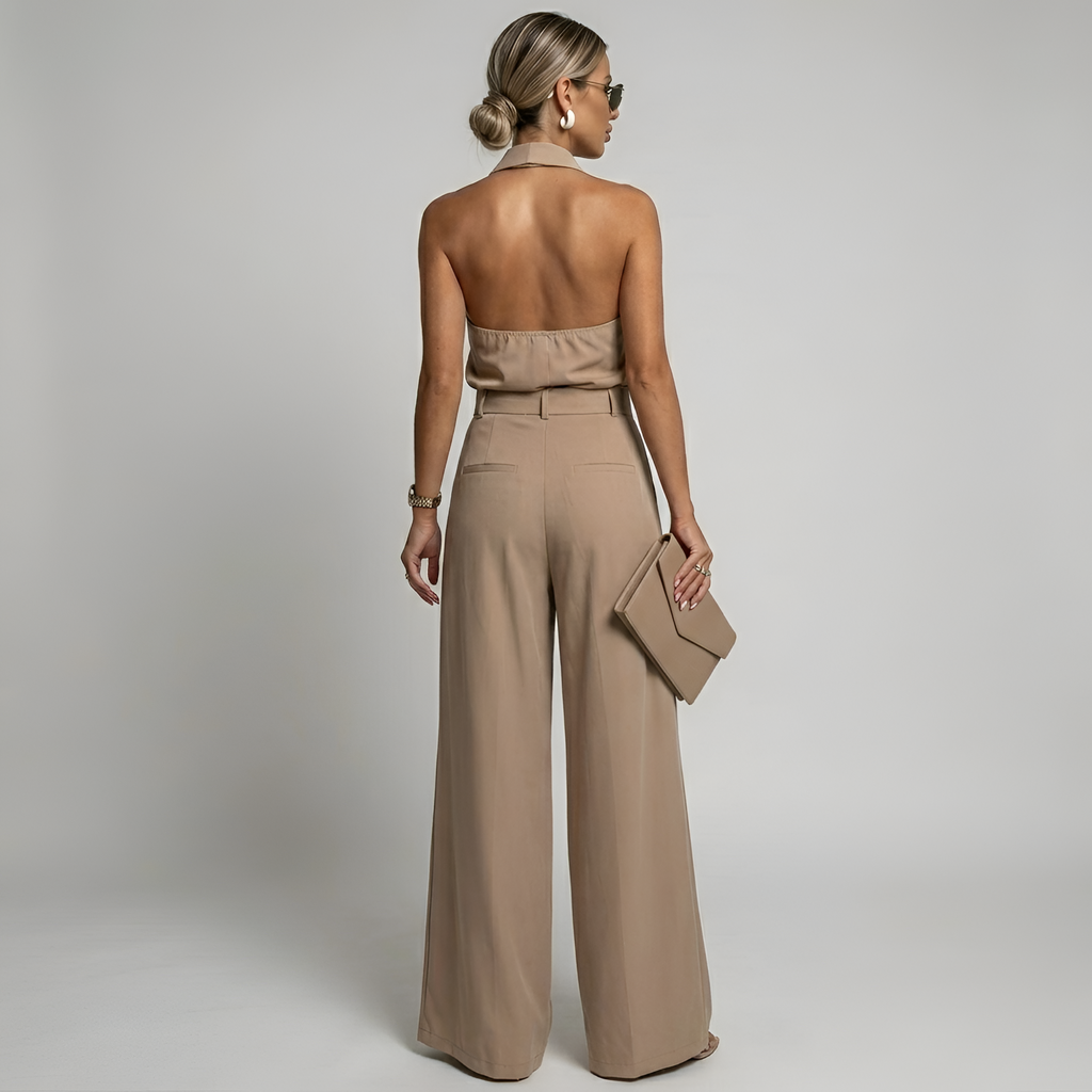 Renate – High Neck Halter Top Jumpsuit - Image 3