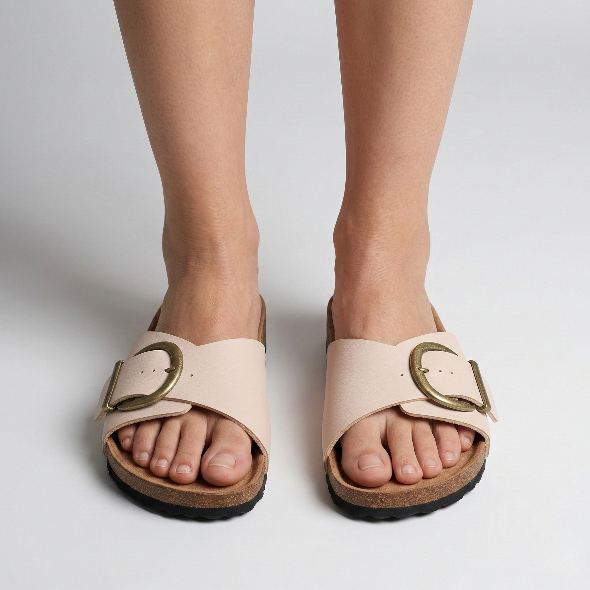 Aubrey – Women Comfort Buckle Slide Sandals - Image 3