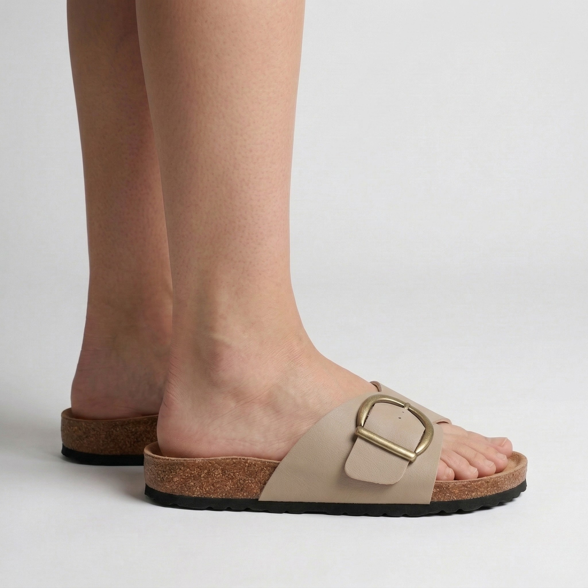 Aubrey – Women Comfort Buckle Slide Sandals - Image 4