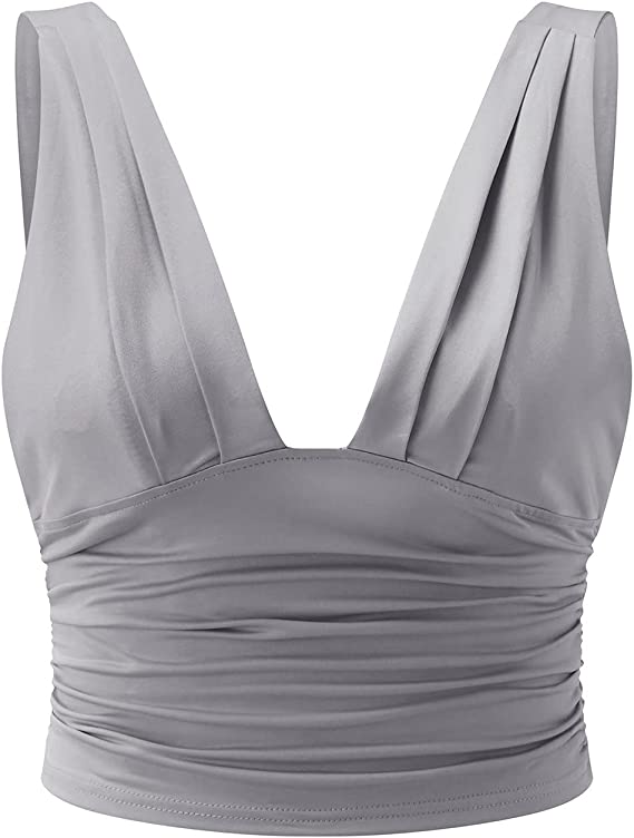 Kerstin – Elegant V-Neck with ruffles Blouse - Image 8