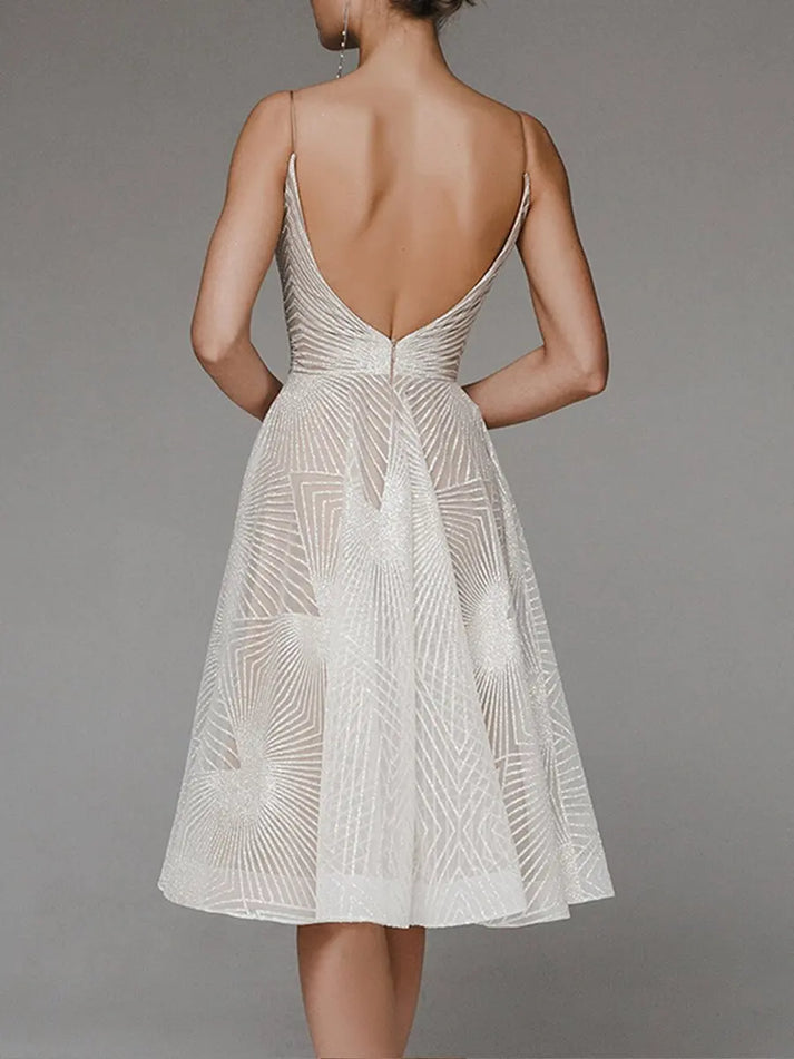 Lena – Elegant Open Back Dress - Image 2