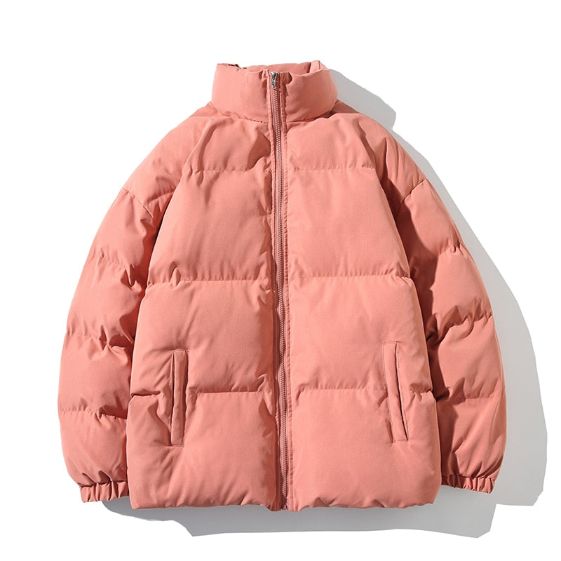 Puffer Jacket Women's Relaxed Fit with High Collar - Image 2