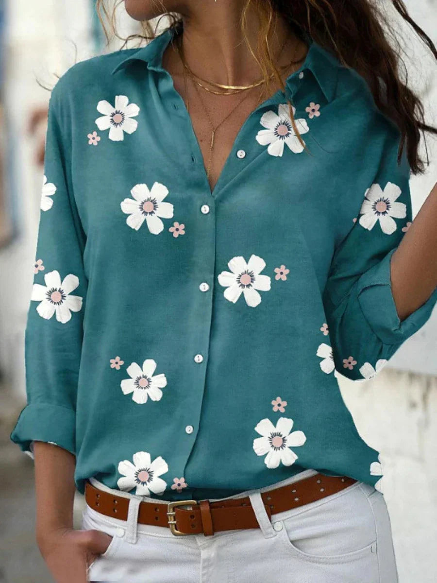 Josefine – Women Floral Print Blouse - Image 4