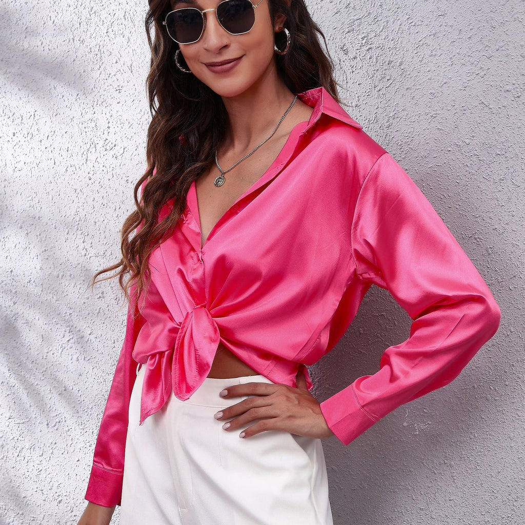 Maja – Satin Effect Blouse - Image 4