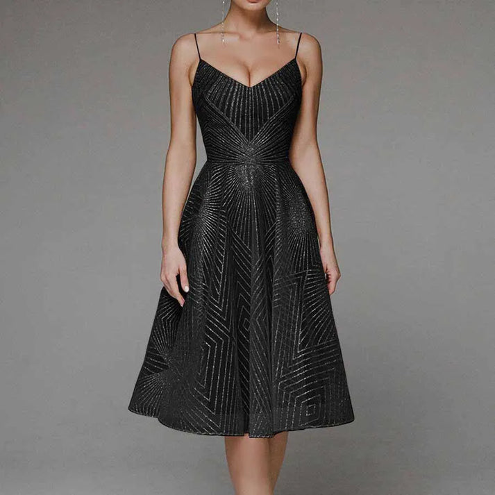 Lena – Elegant Open Back Dress - Image 5