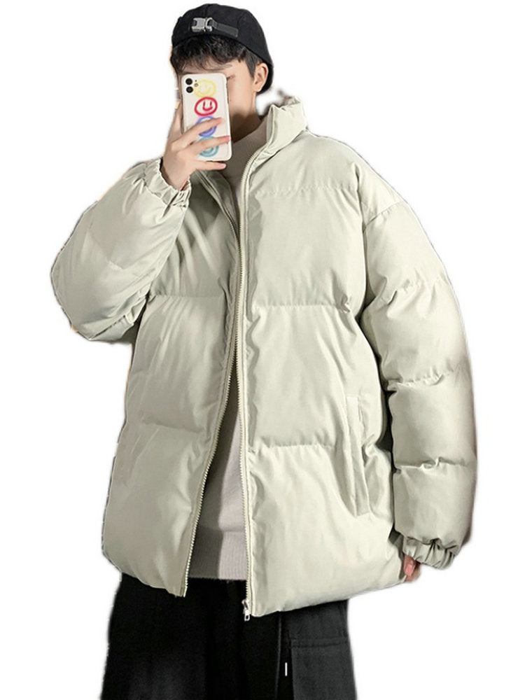 Puffer Jacket Women's Relaxed Fit with High Collar - Image 8