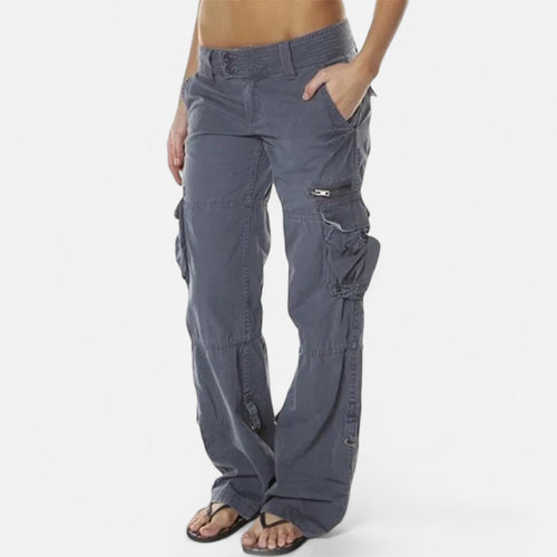 Cargo Pants Women's Relaxed Fit with Pockets - Image 4