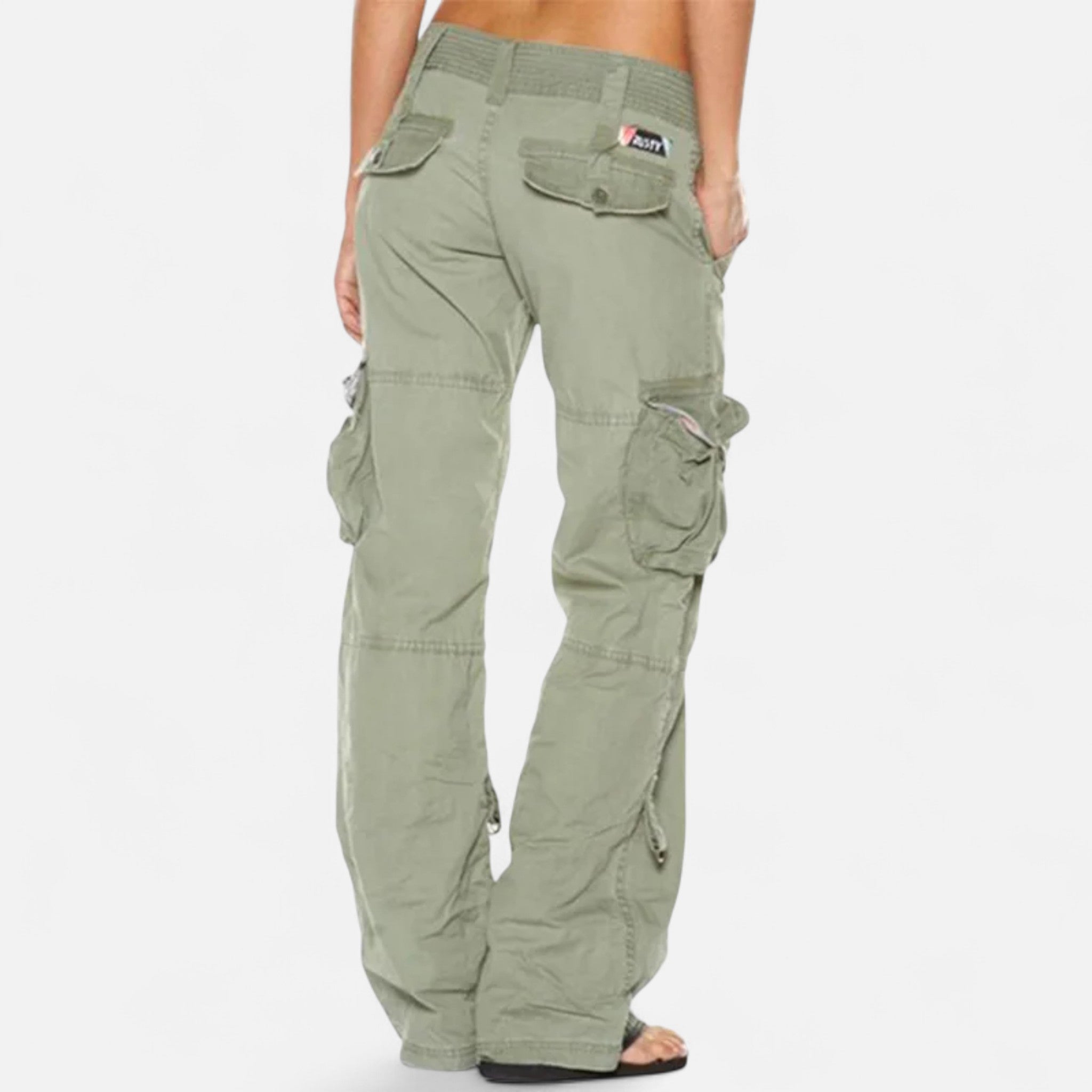 Cargo Pants Women's Relaxed Fit with Pockets - Image 5