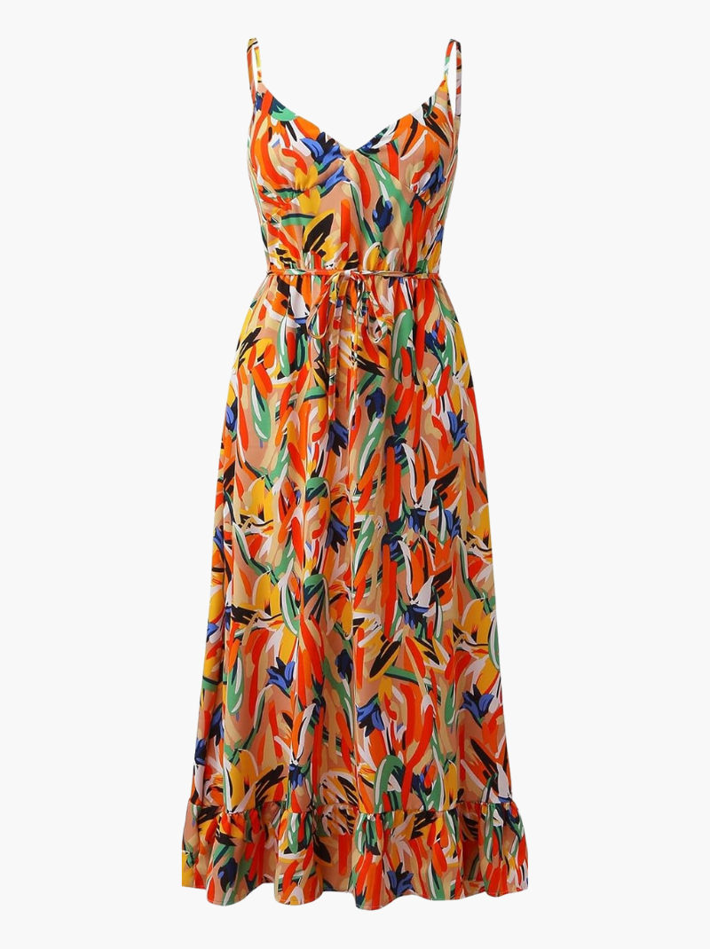 Katrin – Women Floral Print Maxi Dress - Image 9