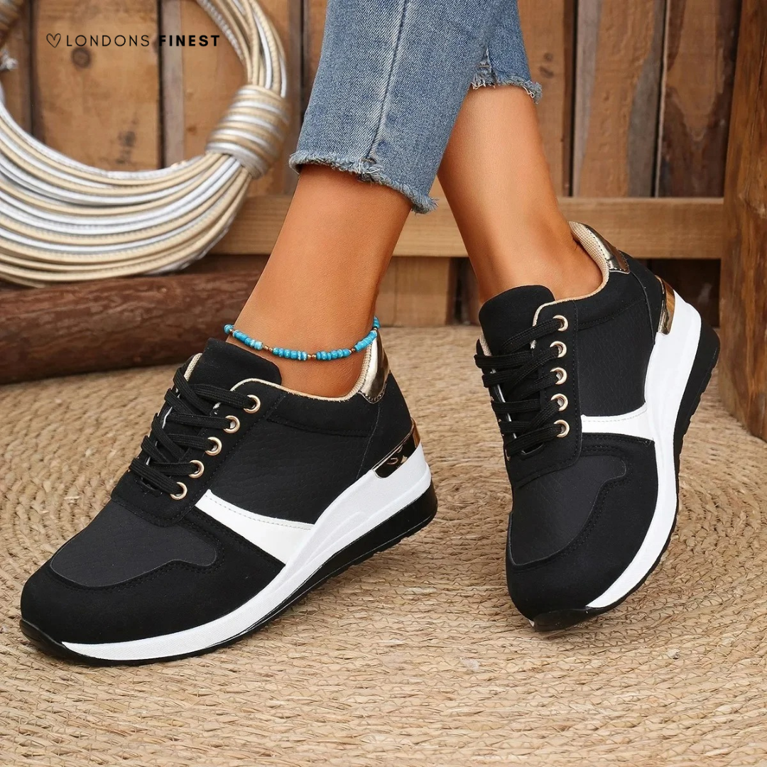 Julia – Women Casual Lace-Up Sneakers - Image 4