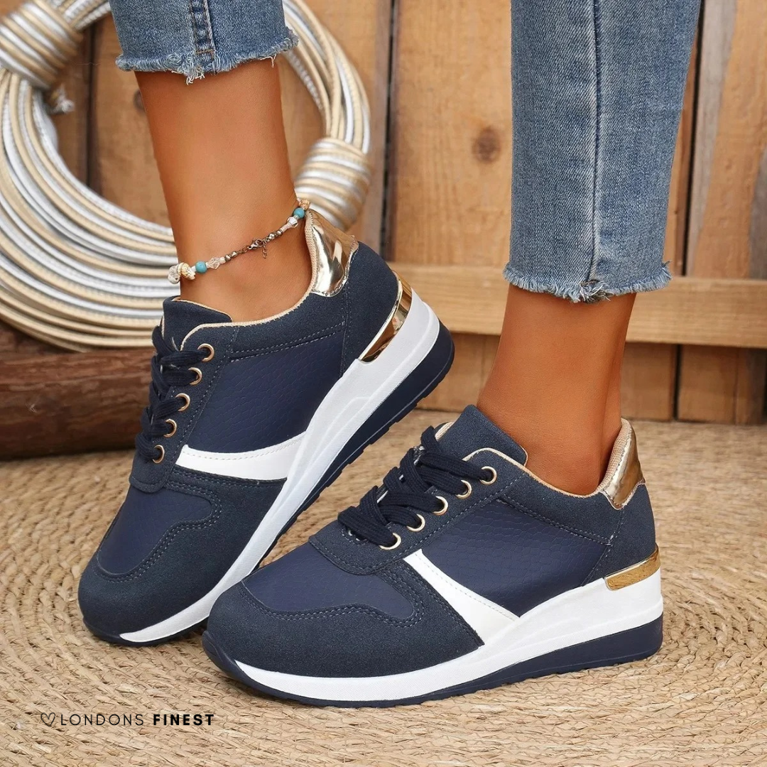 Julia – Women Casual Lace-Up Sneakers - Image 3