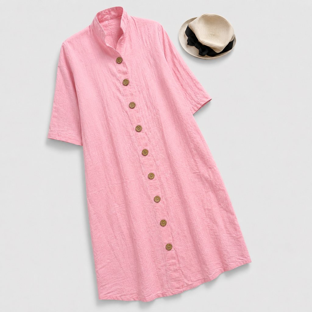 Chloe – Half-sleeved Shirt Dress - Image 2