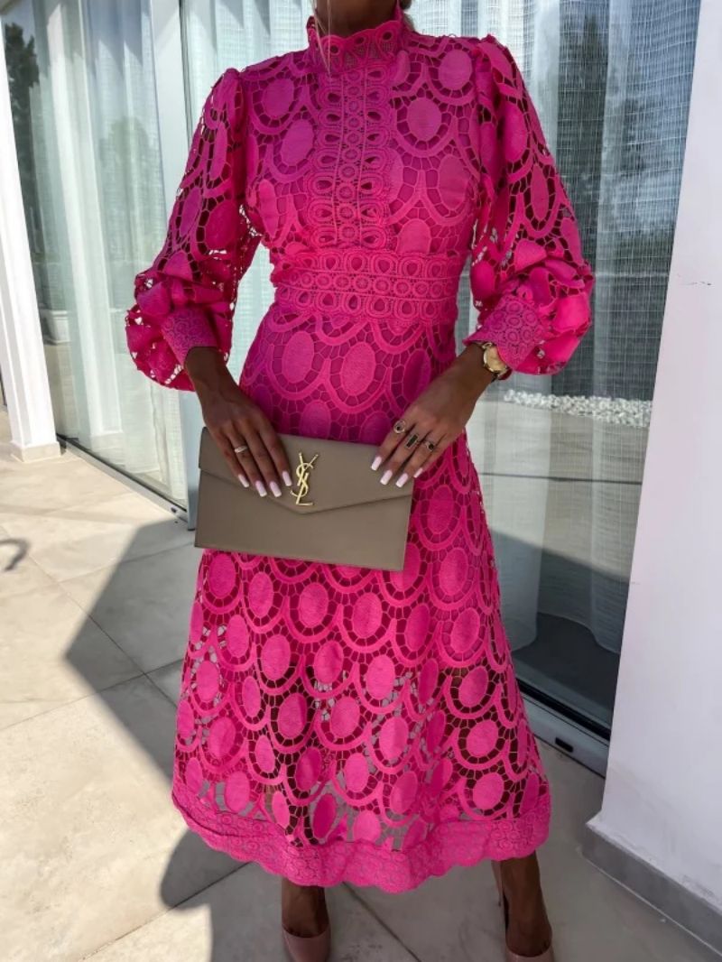 Verena – Elegant Lace Midi Dress - Image 5