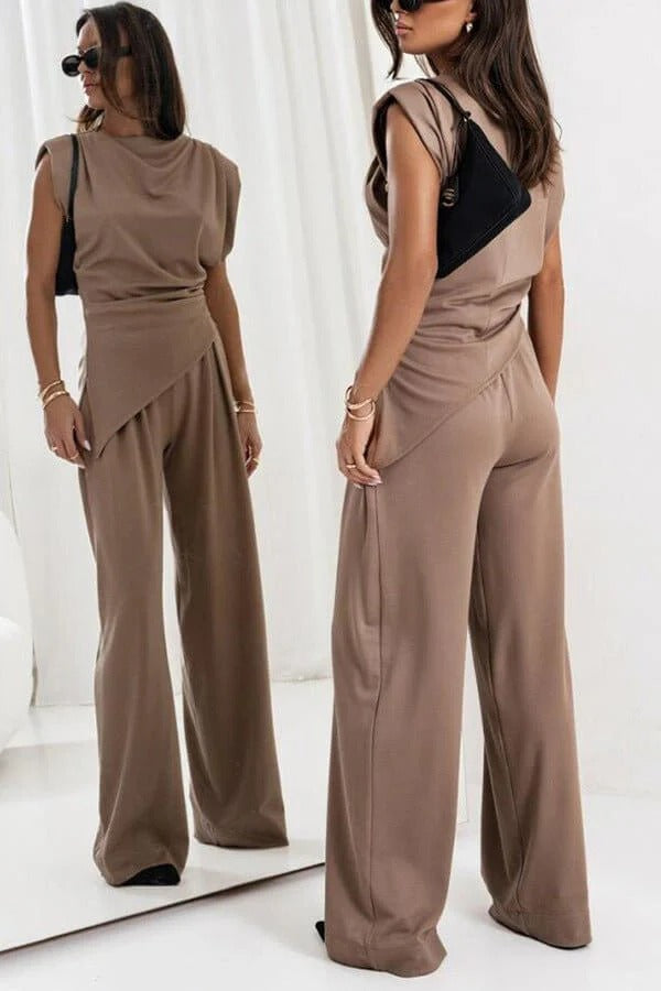 Verena – Elegant Poised Allure Draped Jumpsuit - Image 5