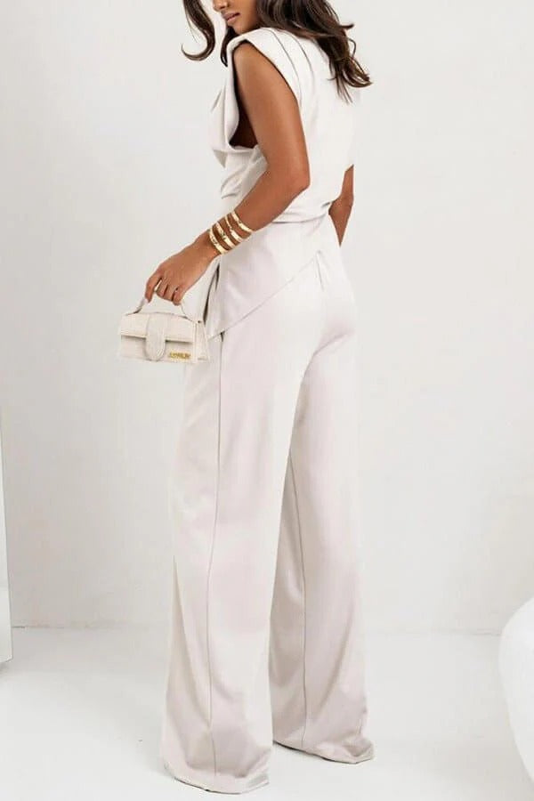 Verena – Elegant Poised Allure Draped Jumpsuit - Image 7