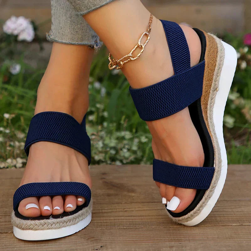 Luna – Women Casual Wedge Sandals - Image 4