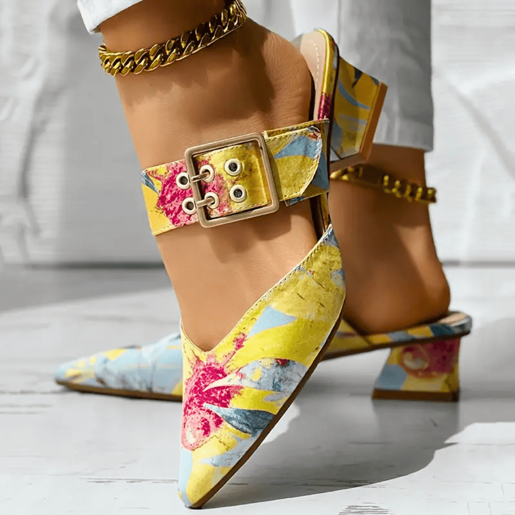 Johanna – Elegant Heeled Mules - Image 3