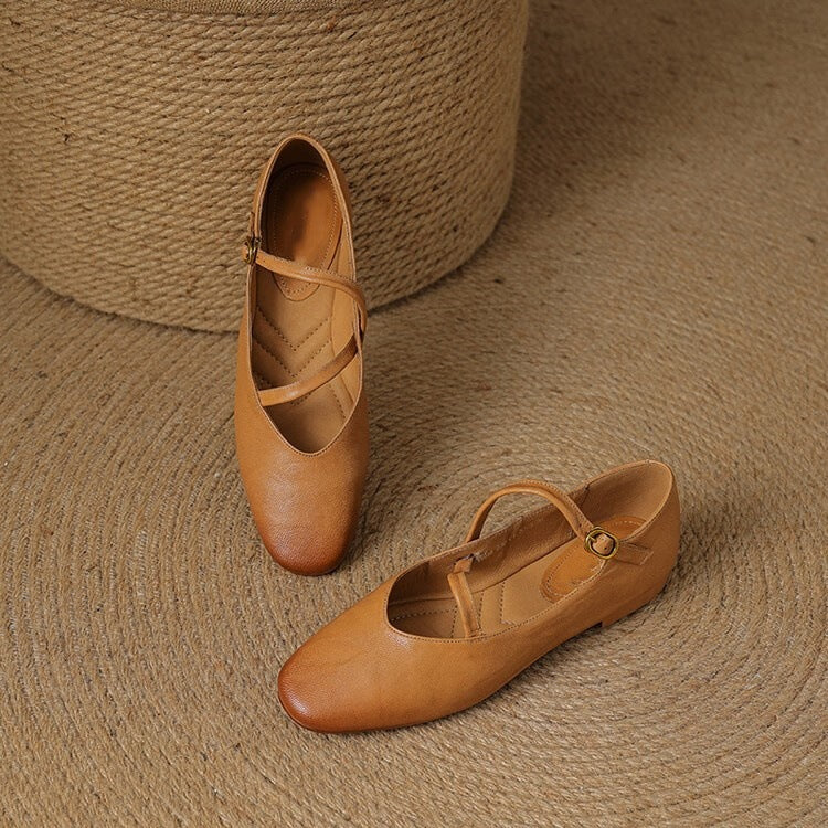 Renate – Elegant Mary Jane Flats - Image 3