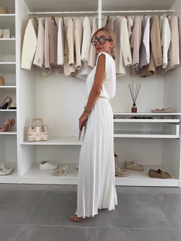 Eva – Women Elegant Pleated Jumpsuit - Image 7