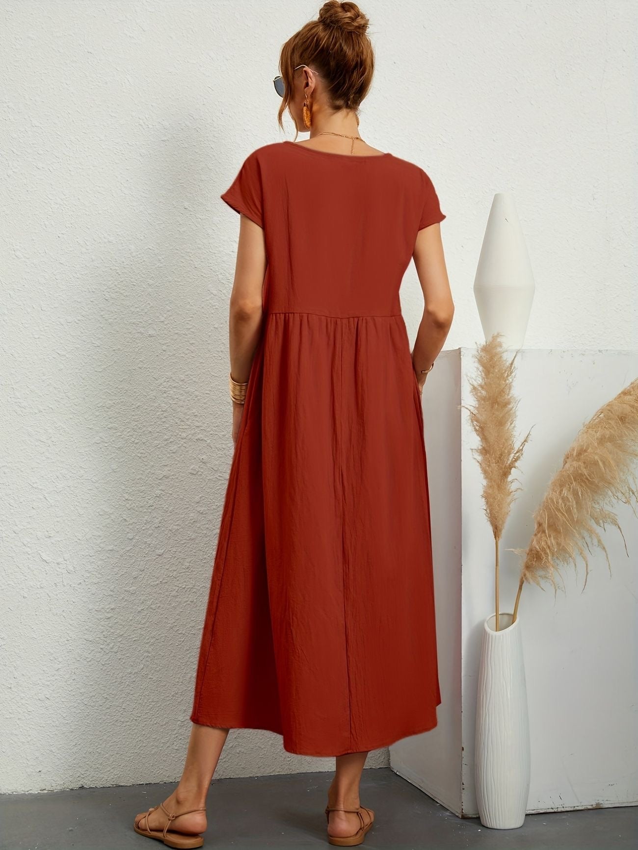 Leni – Women Casual Maxi Dress - Image 11