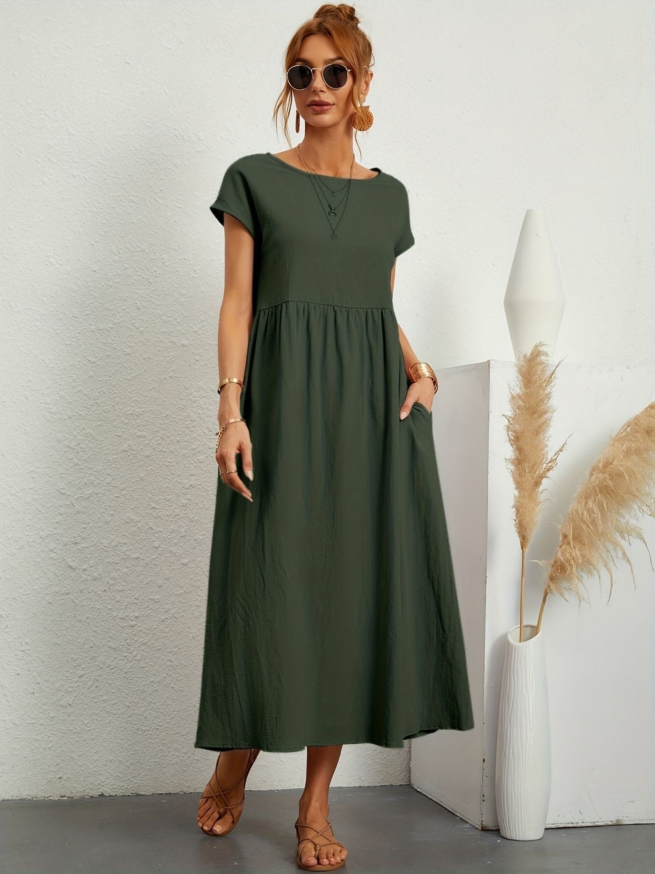 Leni – Women Casual Maxi Dress - Image 1