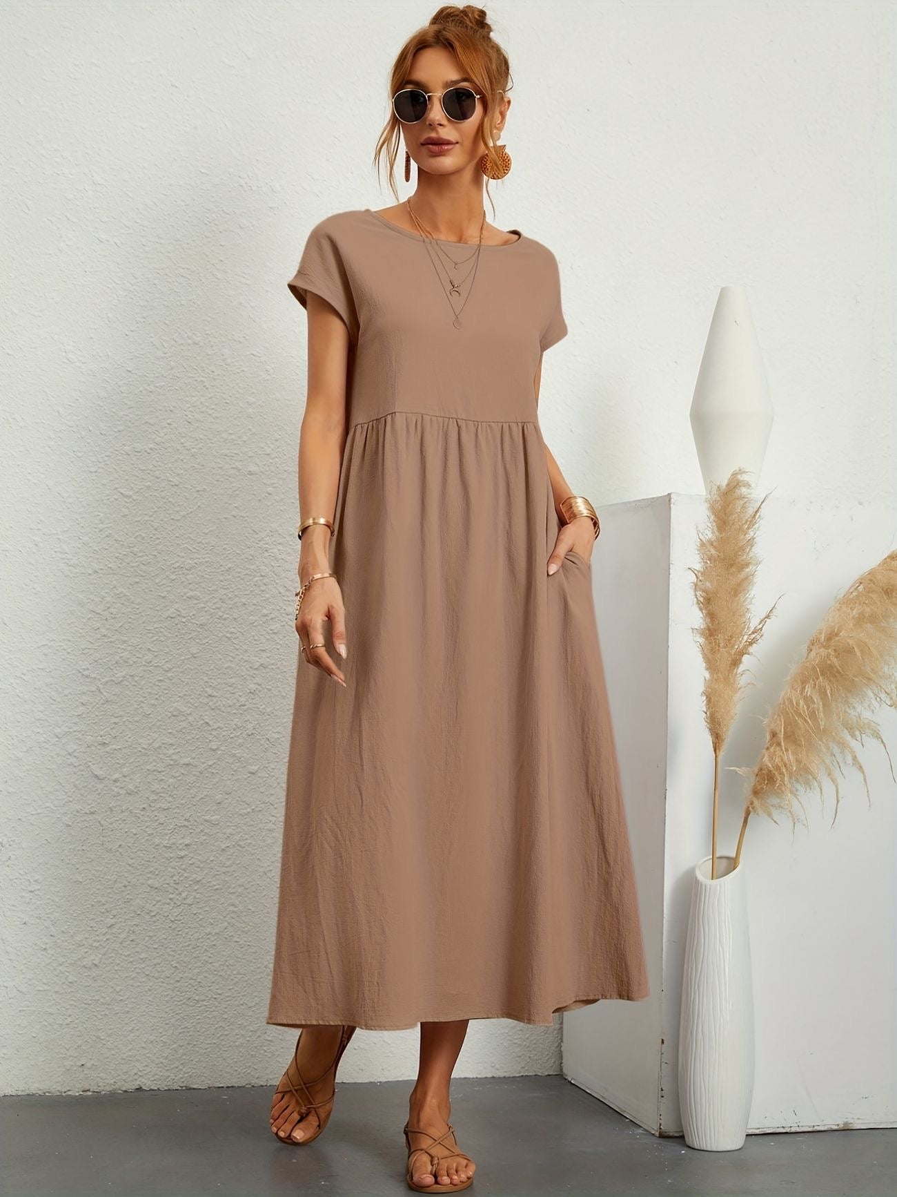 Leni – Women Casual Maxi Dress - Image 12