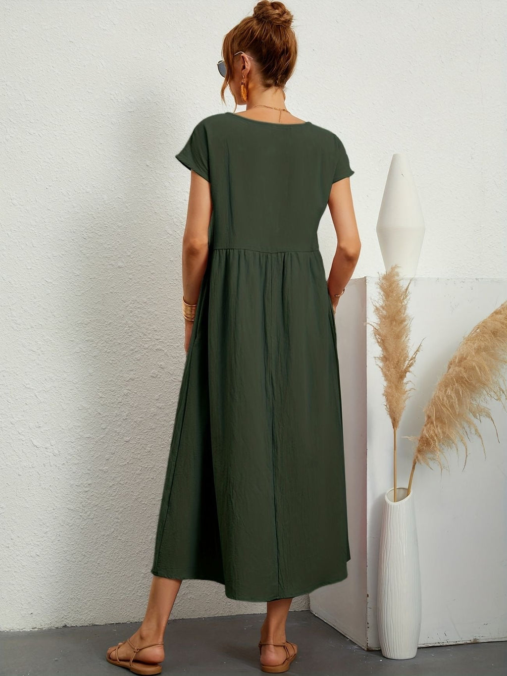 Leni – Women Casual Maxi Dress - Image 17