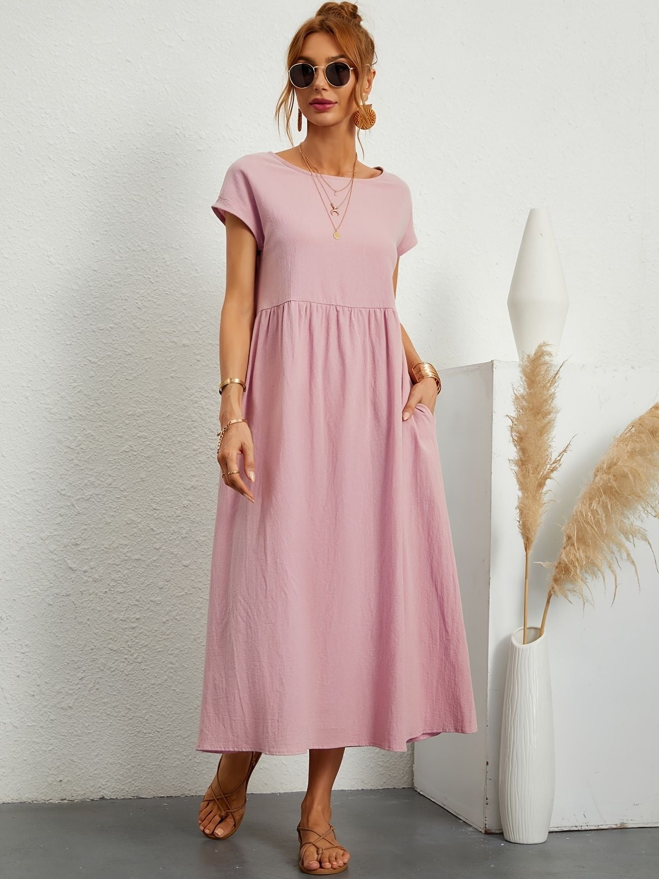 Leni – Women Casual Maxi Dress - Image 18