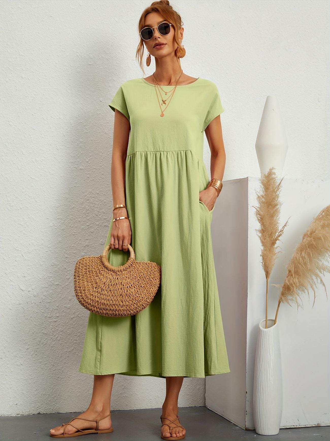 Leni – Women Casual Maxi Dress - Image 20