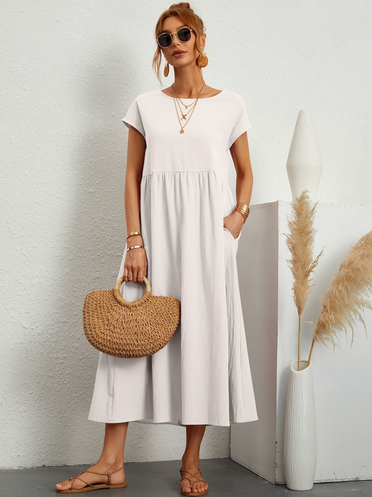 Leni – Women Casual Maxi Dress - Image 7