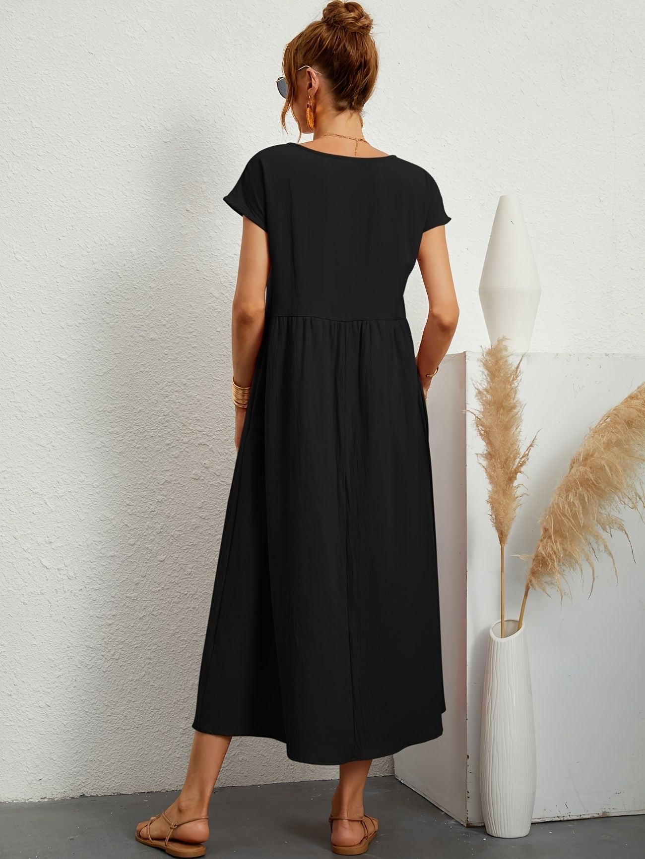 Leni – Women Casual Maxi Dress - Image 9
