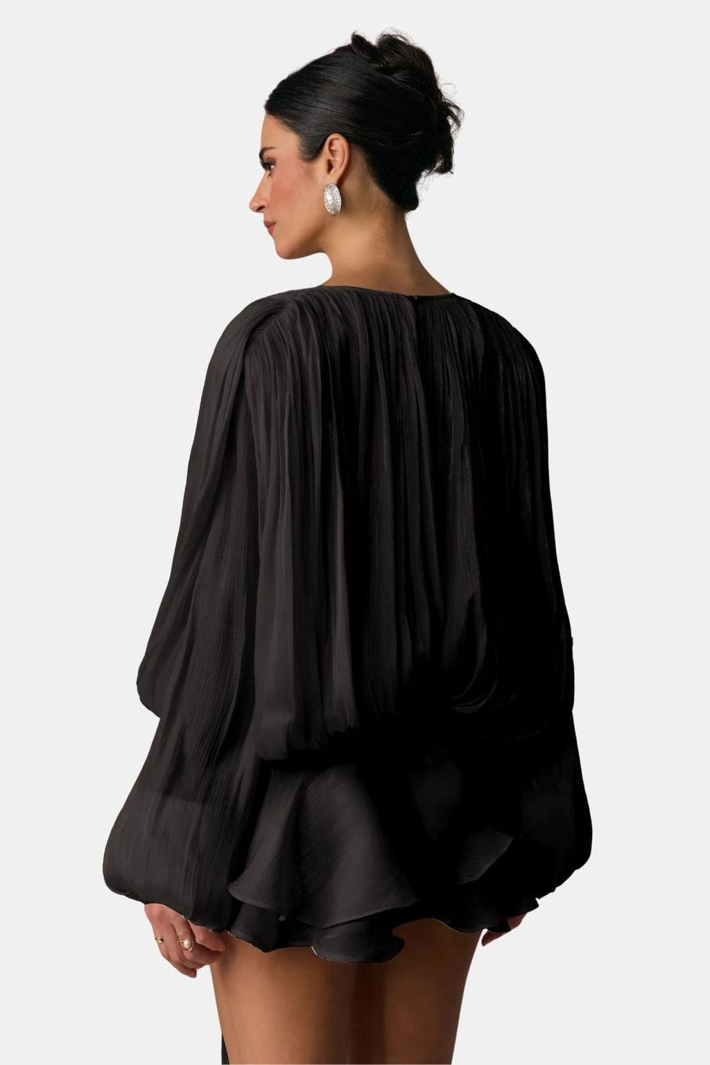 Emma – Pleated with Ruched Hem Dress - Image 14