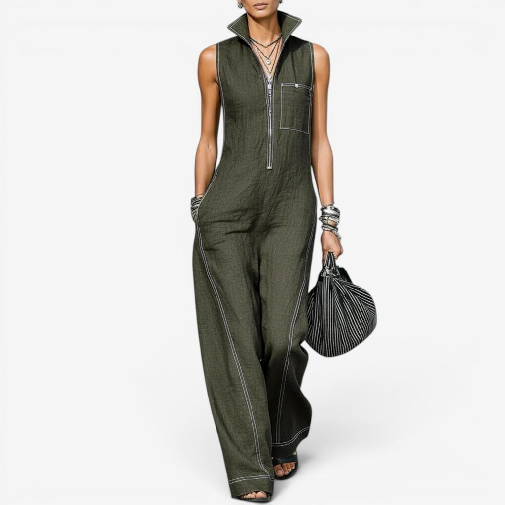 Frieda – Chic Sleeveless jumpsuit - Image 6