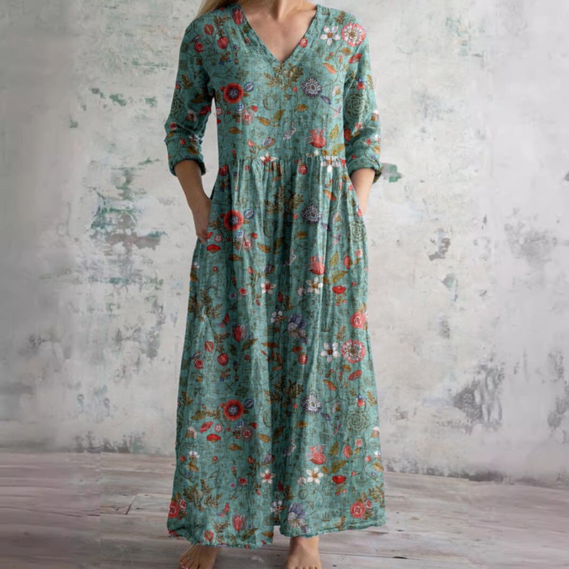 Annemarie – Floral Summer  Dress - Image 1