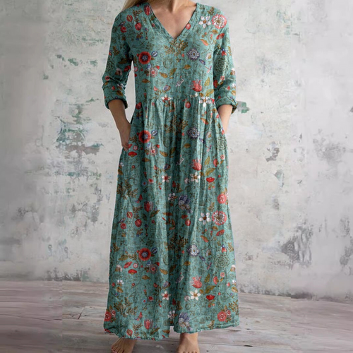 Annemarie – Floral Summer  Dress - Image 1