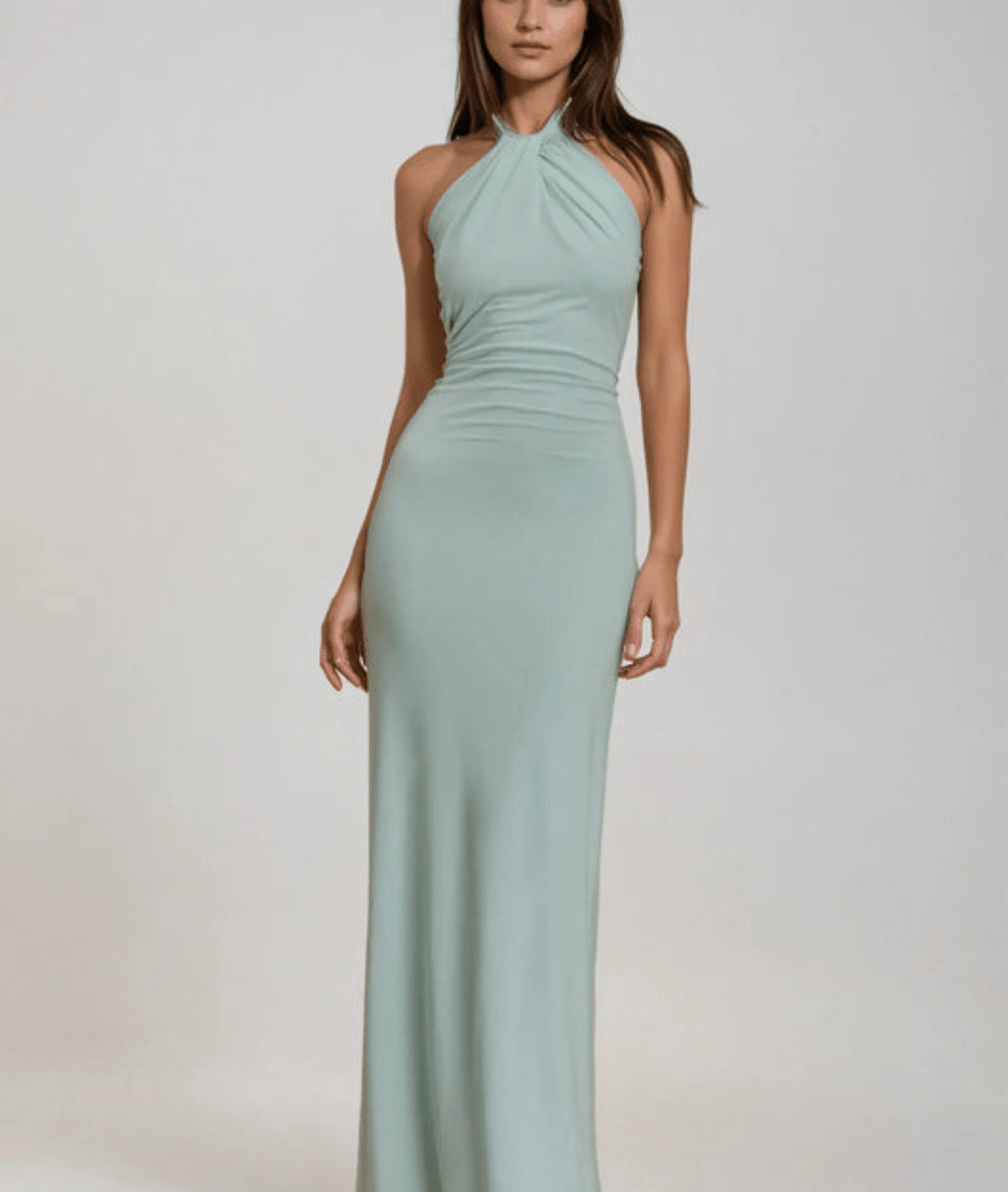 Franziska – Elegant Halter Neck Dress - Image 1