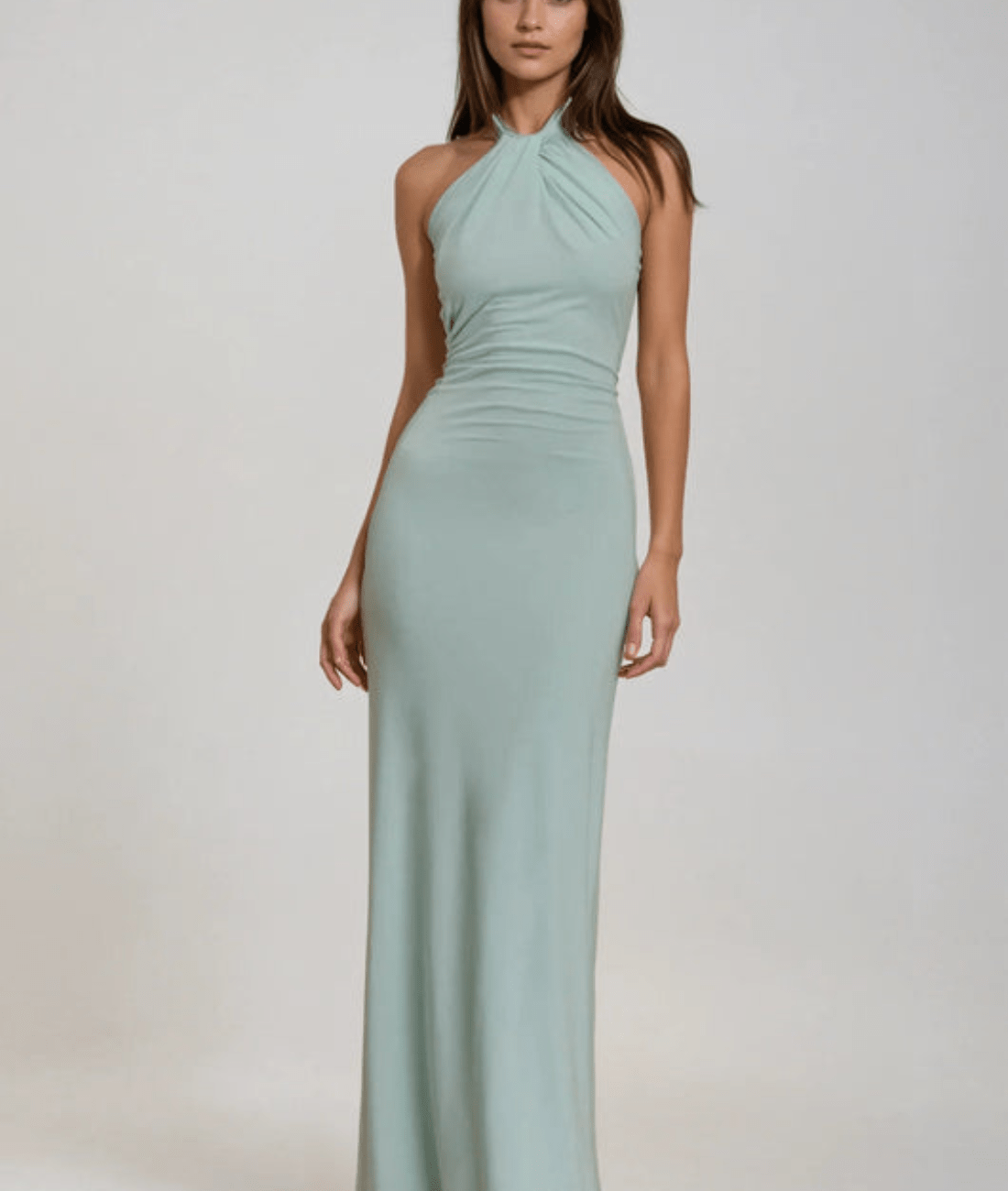 Franziska – Elegant Halter Neck Dress - Image 1
