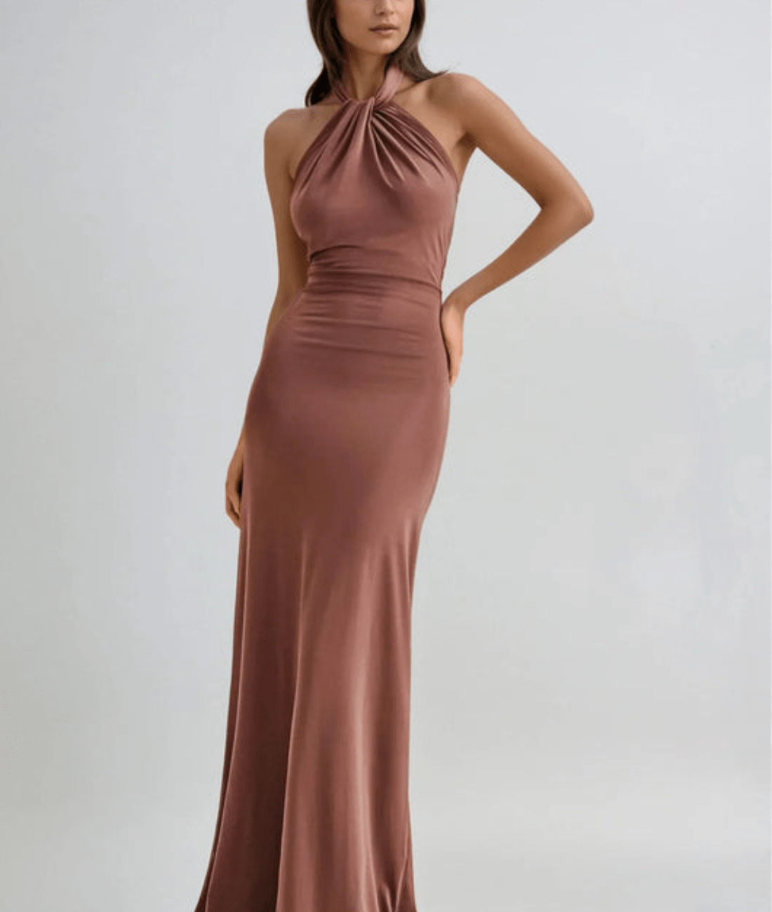 Franziska – Elegant Halter Neck Dress - Image 3